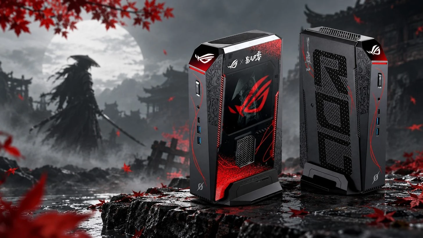 خطف الأنظار| ASUS تطرح تصميمًا خاصًا من حاسوب ROG NUC 16